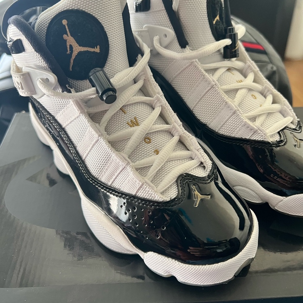 Jordan 6 Rings in the "Defining Moments" (DMP) colorway